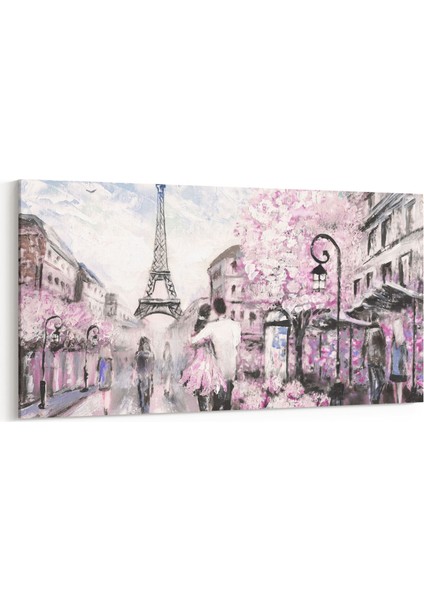 17812YD Yağlı Boya Görseli Yatay Dar Kanvas Tablo