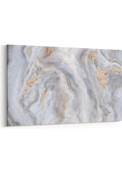 16649Y Mermer Desen Görsel Yatay Kanvas Tablo