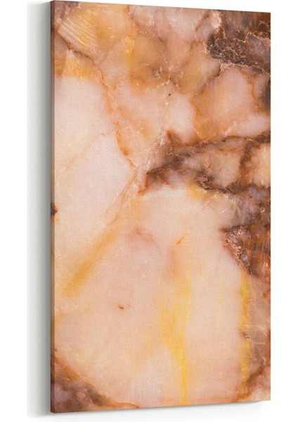 16717DD Mermer Desen Görsel Dikey Dar Kanvas Tablo