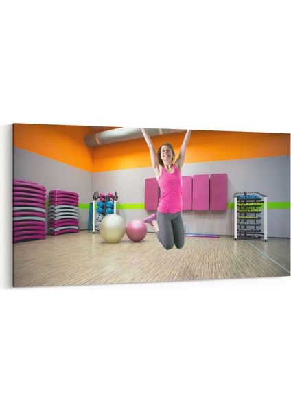 17143YD Spor Görseli Yatay Dar Kanvas Tablo