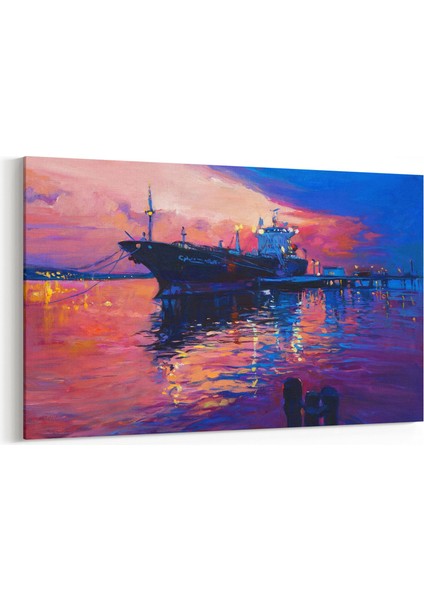 17756Y Yağlı Boya Görseli Yatay Kanvas Tablo