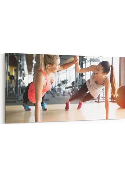 17182YD Spor Görseli Yatay Dar Kanvas Tablo