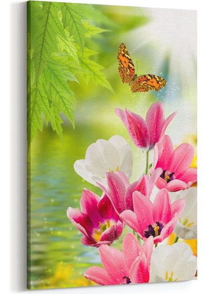 17053D Spa / Masaj Görseli Dikey Kanvas Tablo