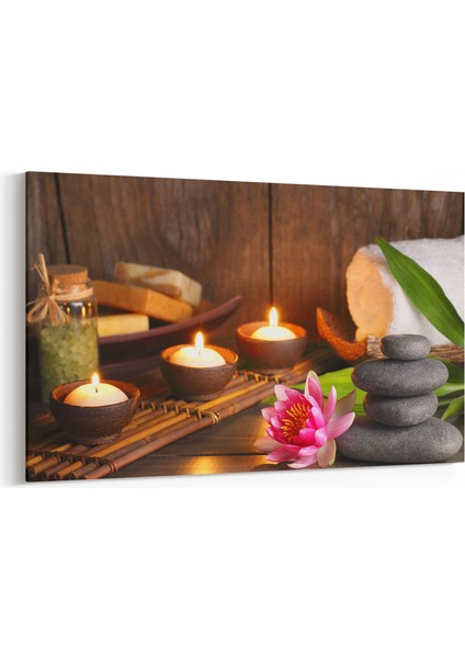 17063Y Spa / Masaj Görseli Yatay Kanvas Tablo