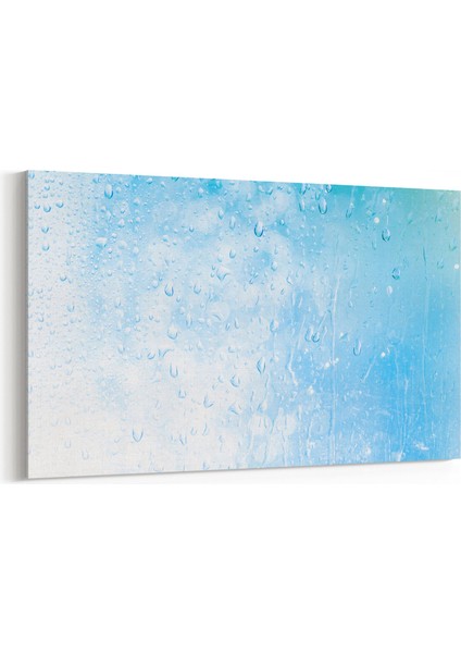 17260Y Su / Damla Görseli Yatay Kanvas Tablo