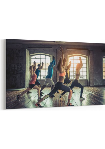 17162Y Spor Görseli Yatay Kanvas Tablo