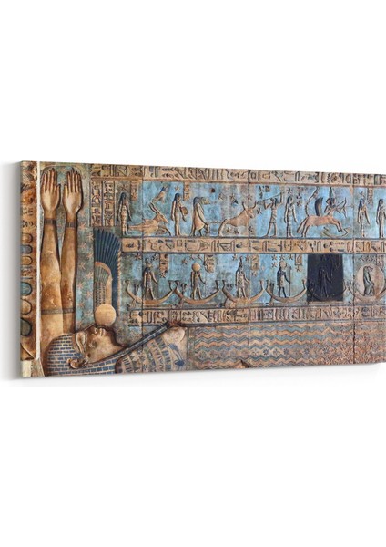 16262YD Heykel / Sanat Görseli Yatay Dar Kanvas Tablo