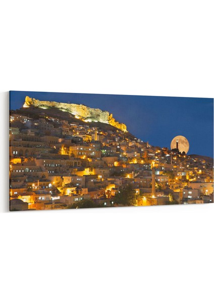 18210YD Yapı Görseli Yatay Dar Kanvas Tablo