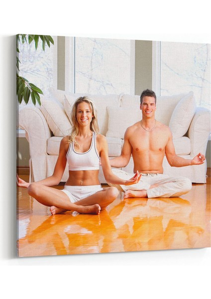 17134K Spor Görseli Kare Kanvas Tablo