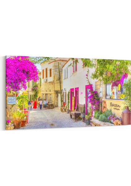 18633YD Yapı Görseli Yatay Dar Kanvas Tablo