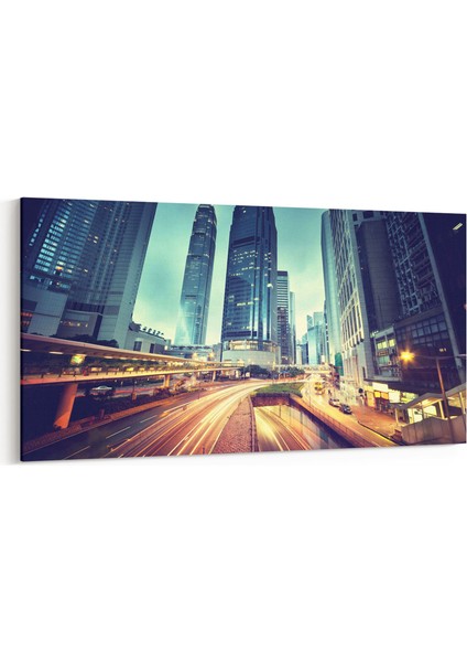 18361YD Yapı Görseli Yatay Dar Kanvas Tablo