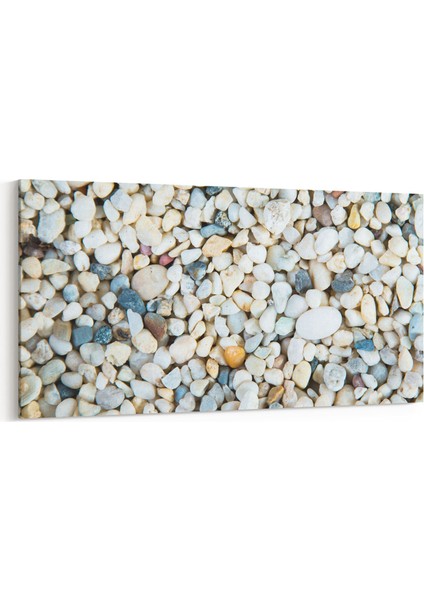 17487YD Taş / Tuğla Görseli Yatay Dar Kanvas Tablo