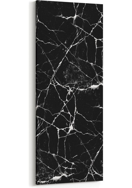 16733DI Mermer Desen Görsel Dikey Ince Kanvas Tablo
