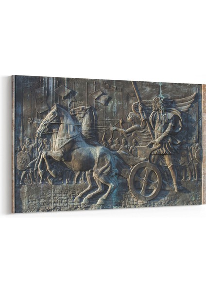16252Y Heykel / Sanat Görseli Yatay Kanvas Tablo