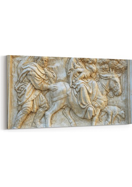 16248YD Heykel / Sanat Görseli Yatay Dar Kanvas Tablo