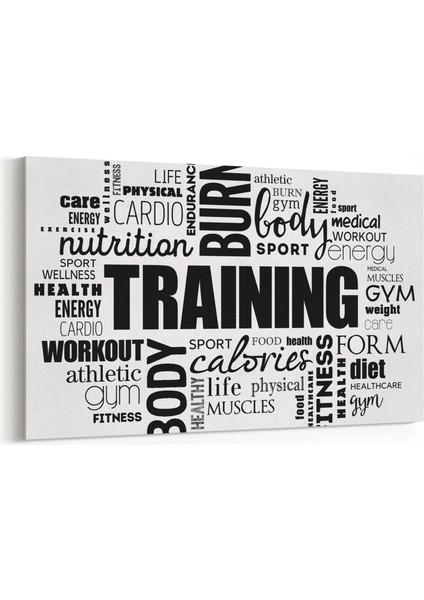 17124Y Spor Görseli Yatay Kanvas Tablo