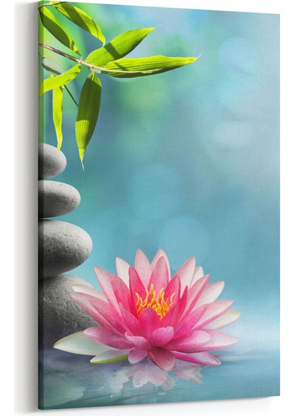 17102D Spa / Masaj Görseli Dikey Kanvas Tablo