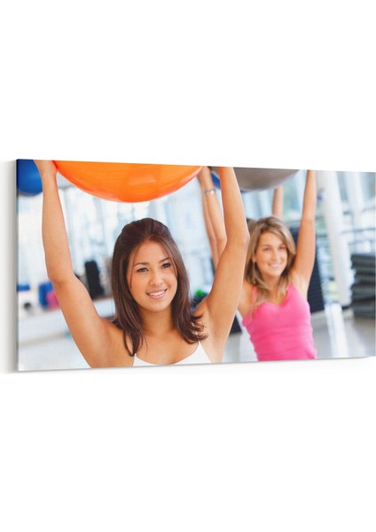 17179YD Spor Görseli Yatay Dar Kanvas Tablo