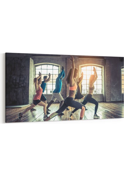 17162YD Spor Görseli Yatay Dar Kanvas Tablo