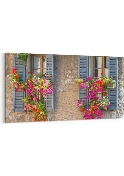 18202YD Yapı Görseli Yatay Dar Kanvas Tablo