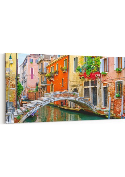 18046YD Yapı Görseli Yatay Dar Kanvas Tablo