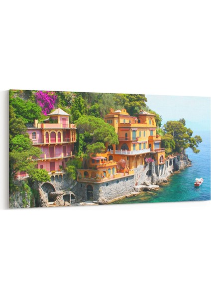 18017YD Yapı Görseli Yatay Dar Kanvas Tablo