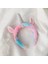 Unicorn Kulaklı ve Boynuzlu Tac Peluş Saç Bandı 1