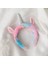 Unicorn Kulaklı ve Boynuzlu Tac Peluş Saç Bandı 2