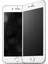 Apple iphone 8 Plus Mat Hayalet Ekran Gizli Privacy Tam Kaplayan Kırılmaz Cam Seramik Ekran Koruyucu Beyaz 1