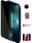 Apple iphone 12 Mini Mat Hayalet Ekran Gizli Privacy Tam Kaplayan Kırılmaz Cam Seramik Nano Ekran Koruyucu 2