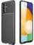 Samsung Galaxy A13 Kılıf Karbon Desenli Lux Negro Silikon Siyah 1