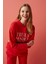 Kırmızı In Love Hood Sweatshirt 1