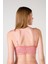 Desteksiz Süngerli Hortum Detaylı Bralet - Gül Kurusu - 90B 5