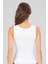 Basic Singlet Pamuklu Kalın Askılı Atlet - Beyaz 2
