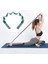 Yoga Çekme Kayışı Fitness Egzersiz Bale Germe Bant Döngü Blue_9 Döngüler 5