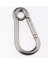 Gümüş Karabina Bahar Yapış Kanca Paslanmaz Çelik Klip Anahtarlık 70X35MM(Yurt Dışından) 1