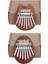 8 Ton Ahşap Kalimba - Kahverengi 2