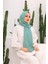 Bambu Kraş Şal Mint Yeşili 3