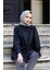 Harmony Pamuk Keten Eşarp Gri 1