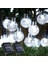 50 Led 7 Metre Kristal Beyaz Güneş Enerjili Led Işık Solar Bahçe Teras Balkon Ağaç Lambası Aydınlatması 1