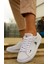 Franco Beyaz Kadın Spor Sneaker Ayakkabı V8 2