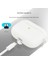 Apple Airpods 3 Için Karabinalı Silikon Koruyucu Kulaklık Kılıfı - Beyaz (Yurt Dışından) 4