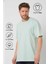 Mint Basic Erkek Bisiklet Yaka Long Kalıp Kısa Kollu T-Shirt 3