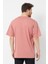 Gül Kurusu Basic Erkek Bisiklet Yaka Long Kalıp Kısa Kollu T-Shirt 2