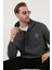 Slim Fit Baskılı Kapüşonlu Kanguru Cepli Pamuklu Sweat Erkek Sweat 5414015 1