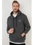 Slim Fit Baskılı Kapüşonlu Kanguru Cepli Pamuklu Sweat Erkek Sweat 5414015 3