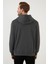 Slim Fit Baskılı Kapüşonlu Kanguru Cepli Pamuklu Sweat Erkek Sweat 5414015 5