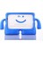 Apple ipad Air 2 A1566 A1567 Kılıf Ibuy Silikon Kids Çocuk Kılıf Standlı Darbe Koruma 9.7 Inç 1