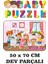 Evde Oyun Zamanı Dev Parçalı Eğlenceli Puzzle 50X70 cm Puzzle 1