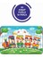 2'li Set 54 Parça Ahşap Puzzle Tren ve Sevimli Dinazor Uçakta Çocuklar Için 2
